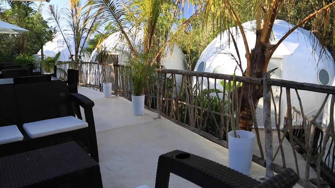 Hotel Glamping Tulum With Private Mini Pool